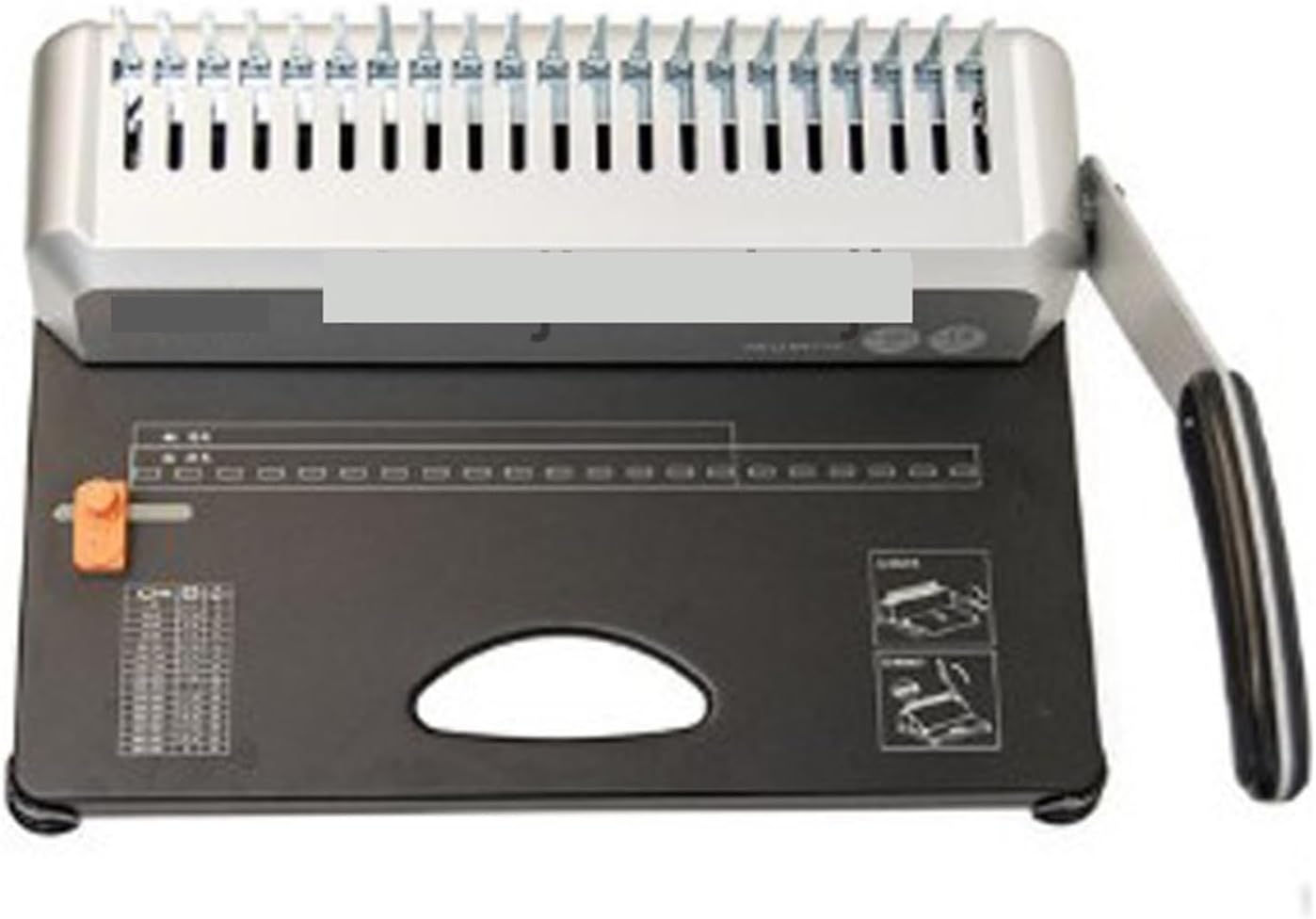 Binding Machines, A4 Paper 21 Holes Binding Machine Puncher Binder12 Sheets Punching and Binding Office Home Tools A4, A5