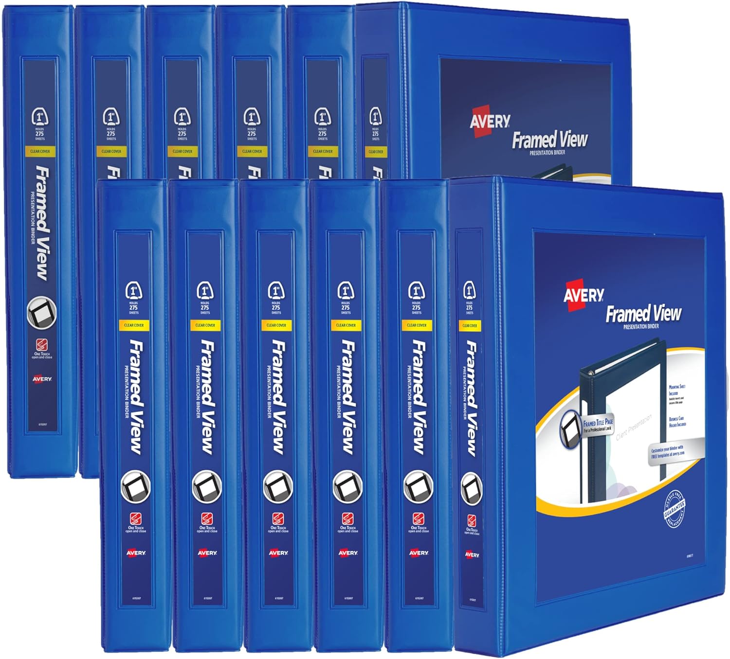 Avery® Heavy-Duty Framed View 3-Ring Binder, 1