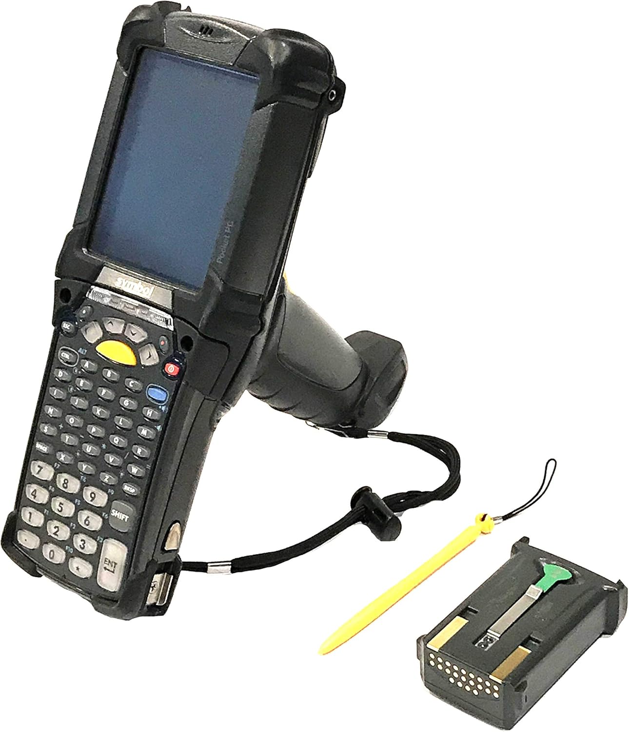 Symbol MC9090-GK0HJEFA6WR Barcode Scanne - Wi-Fi (802.11a/b/g) - SE1224 2D Laser Scanner - Windows Mobile 5.0-64MB / 128MB - 53 Key Standard Keypad - Bluetooth - Color Screen