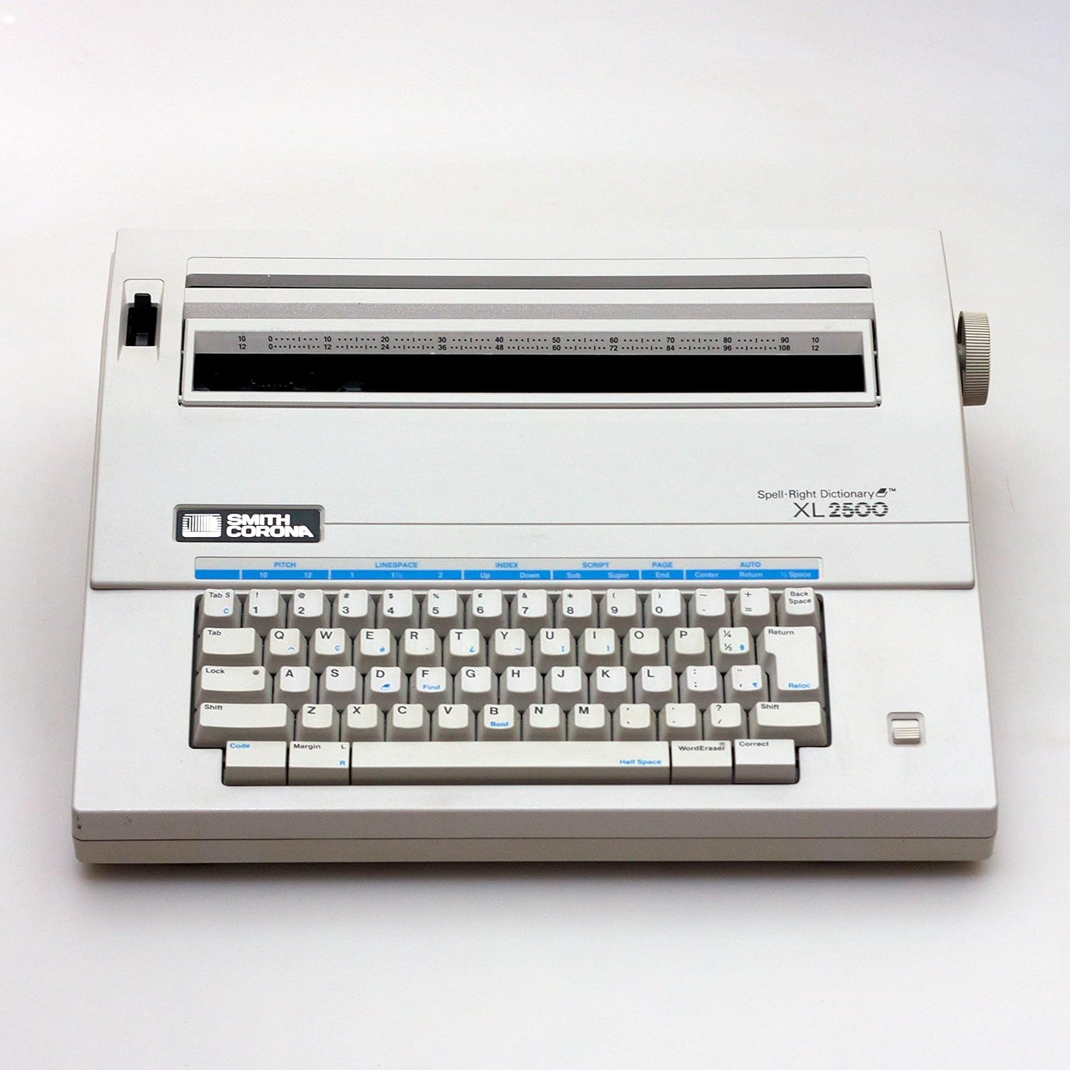 Smith Corona XL 2500 Typewriter with Spell - Right Dictionary (Renewed)