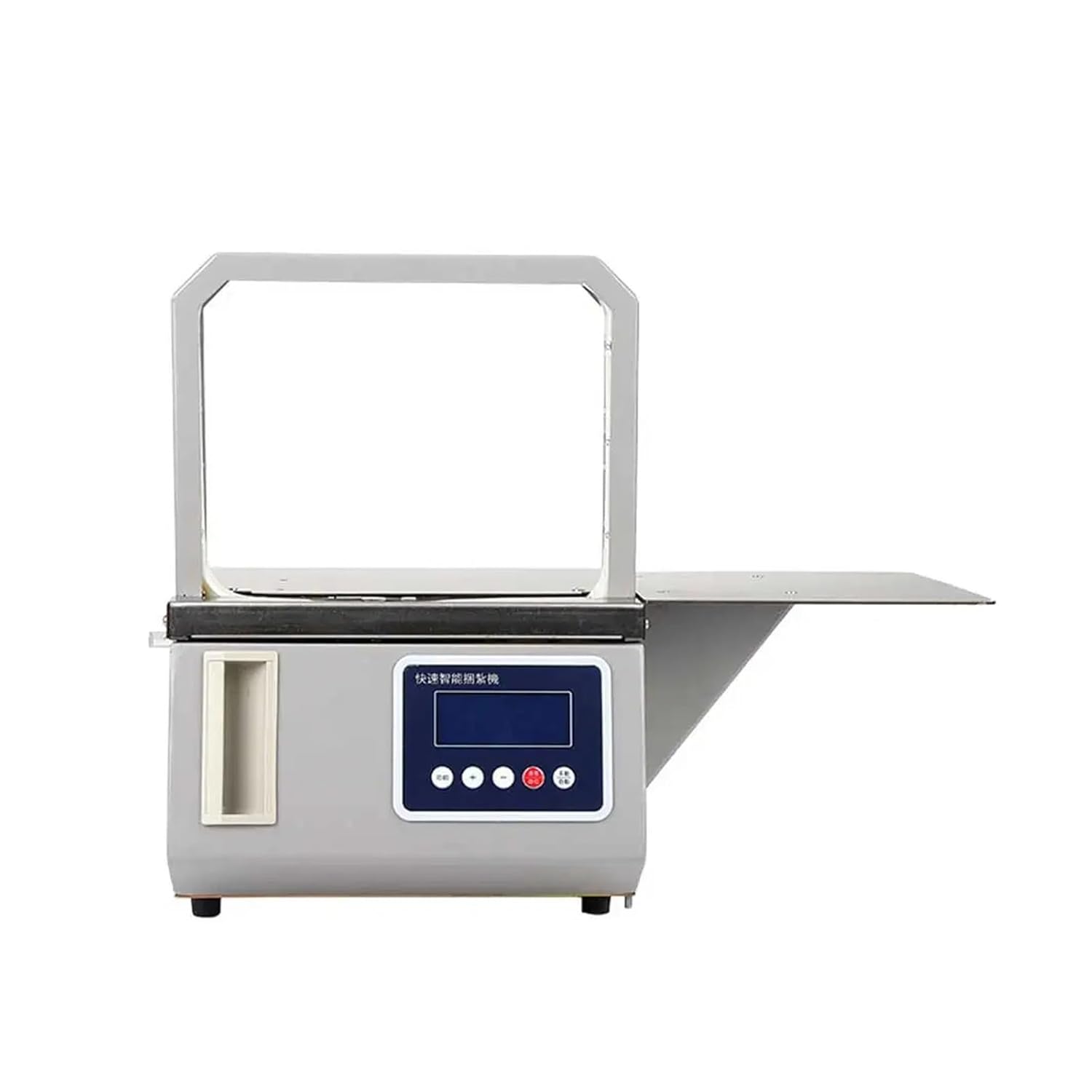 Electric Strapping Machine, Intelligent Sensing Automatic Hot Melt OPP Tape Banding Machine, Supermarket Vegetable Bundled Machine Fast Binding Machine