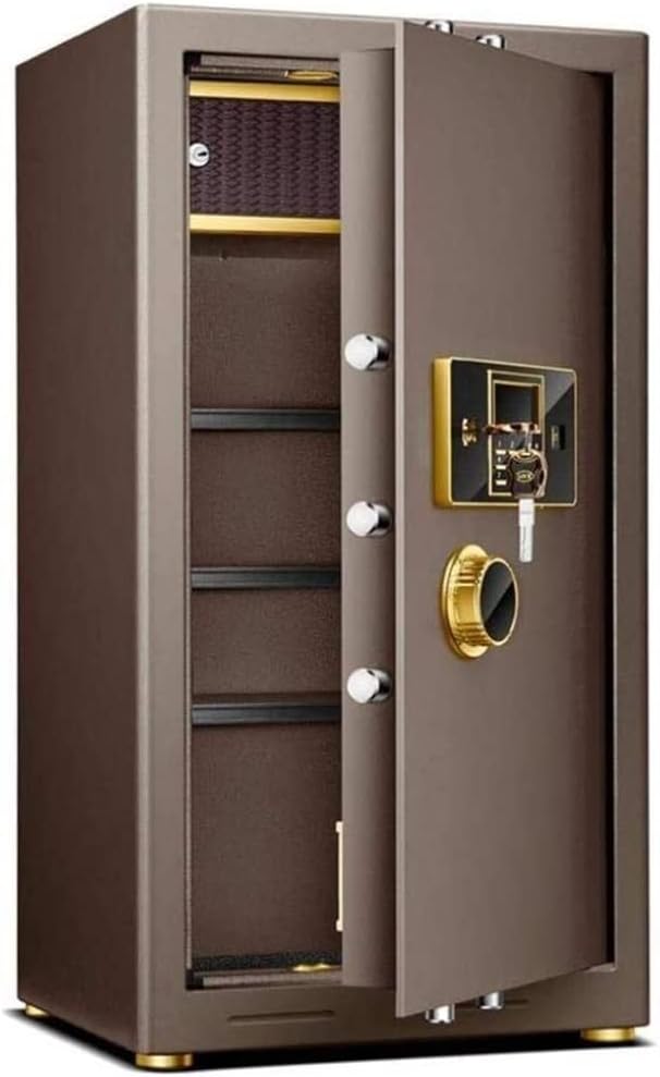 KG7HQRP Cabinet Safes Safe Digital Safe Box Large Capacity Electronic Digital Cash Box Security Safe with Keypad for Home Office Electronic Storage Cabinet Safes 80x41x35.5cm (Color : A) (B)