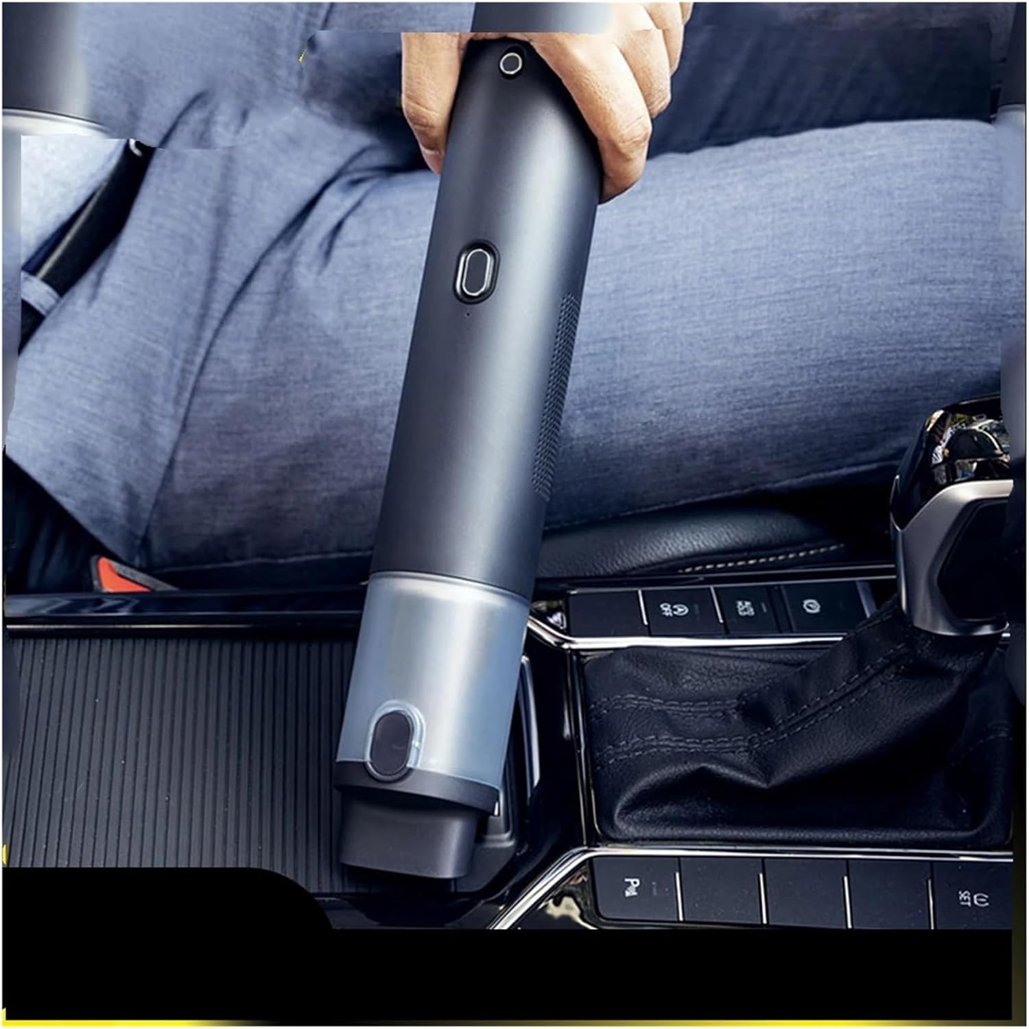 VEODONT 2 in 1 Handheld Car Vacuum Cleaner + Air Pump Car Booster Starting Device Strong Suction Cleaner Compatible with Car Cleaning Home