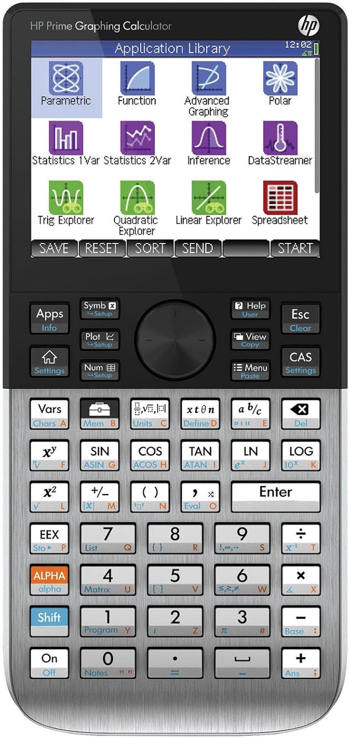 HP Prime Graphing Calculator – Multi-Touch 3.5