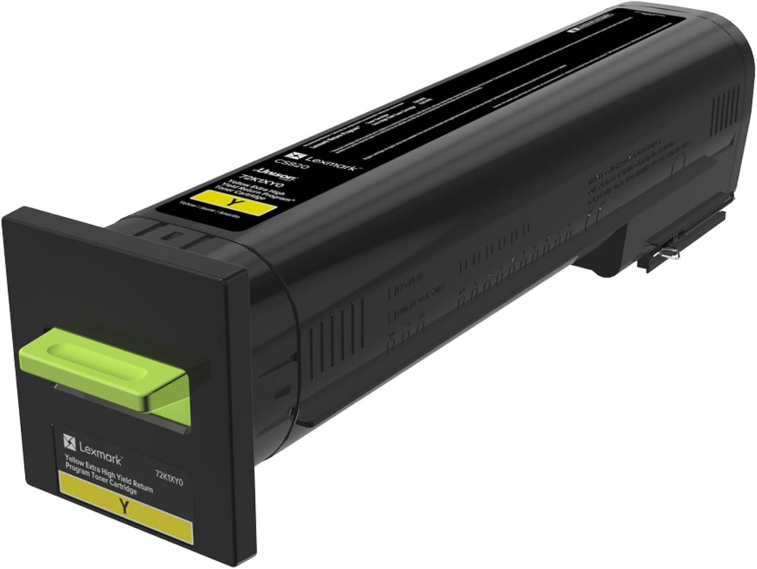 Lexmark 72K1XY0 CS820 Yellow Extra High Yield Return Program Cartridge Toner