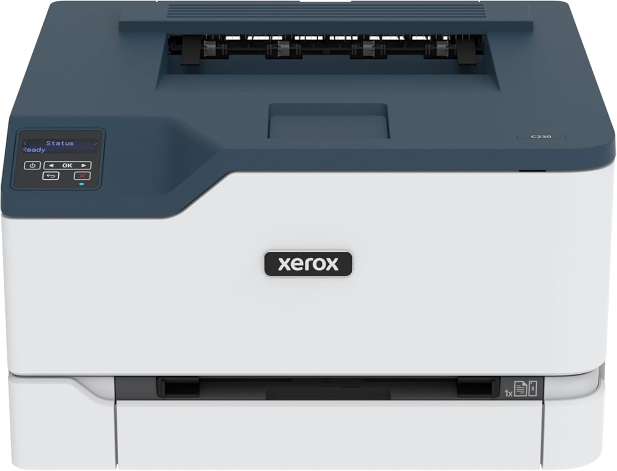 Xerox C230dni Wireless Printer - A4 22ppm Color Laser Printer with Automatic 2-Sided Printing, Home, Office or Small Business Use