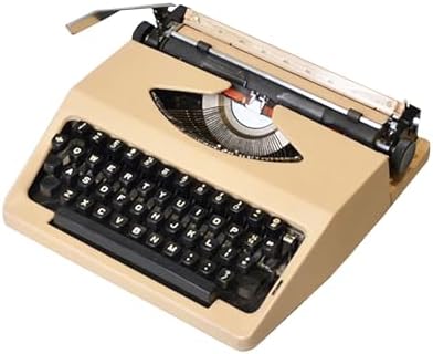 Retro Manual Typewriter for Writers - Portable Vintage Word Processor with Classic Fonts for Home & Office, for Typing Letters & Cards