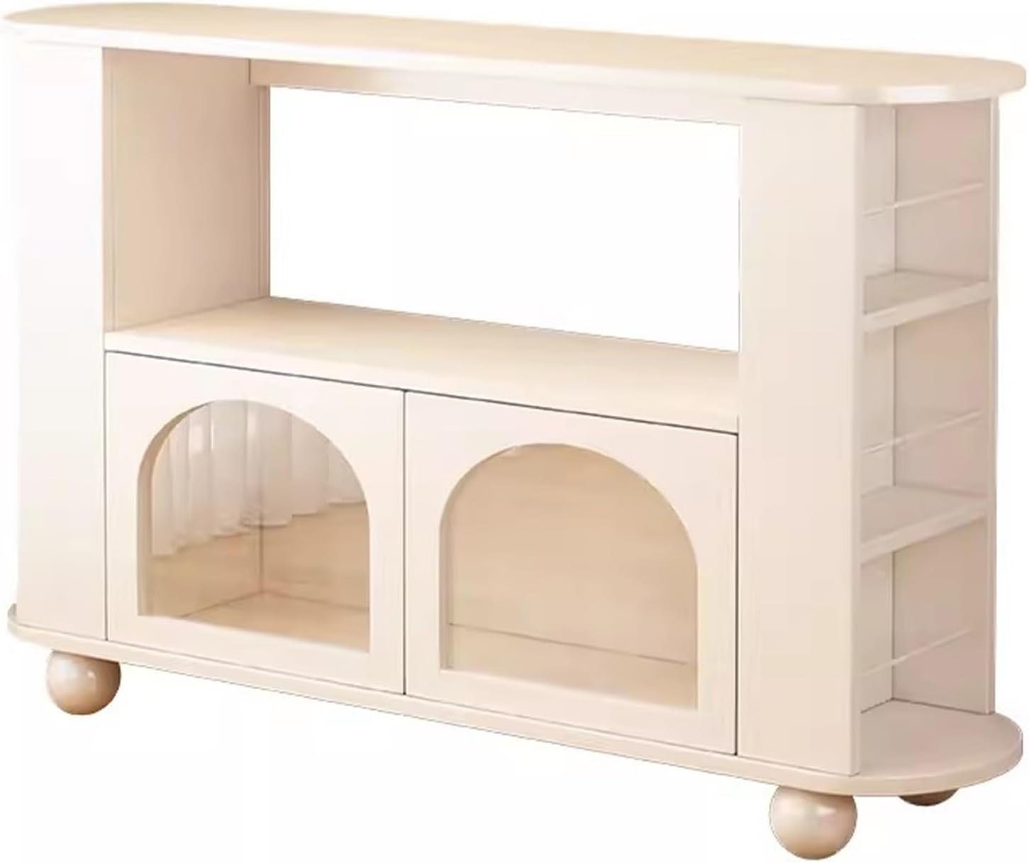 Book Shelves, Bookshelf for Bedroom, Storage Shelves, White Bookshelf, Modern Bookcase, Addition with Elegant Touch(Large)