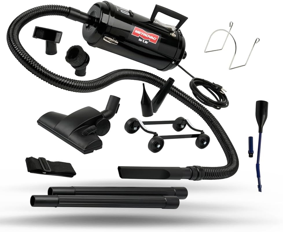 METROVAC Hose Hanger MVC-51D Bundle with Vac N Blo Model VNB-83BA