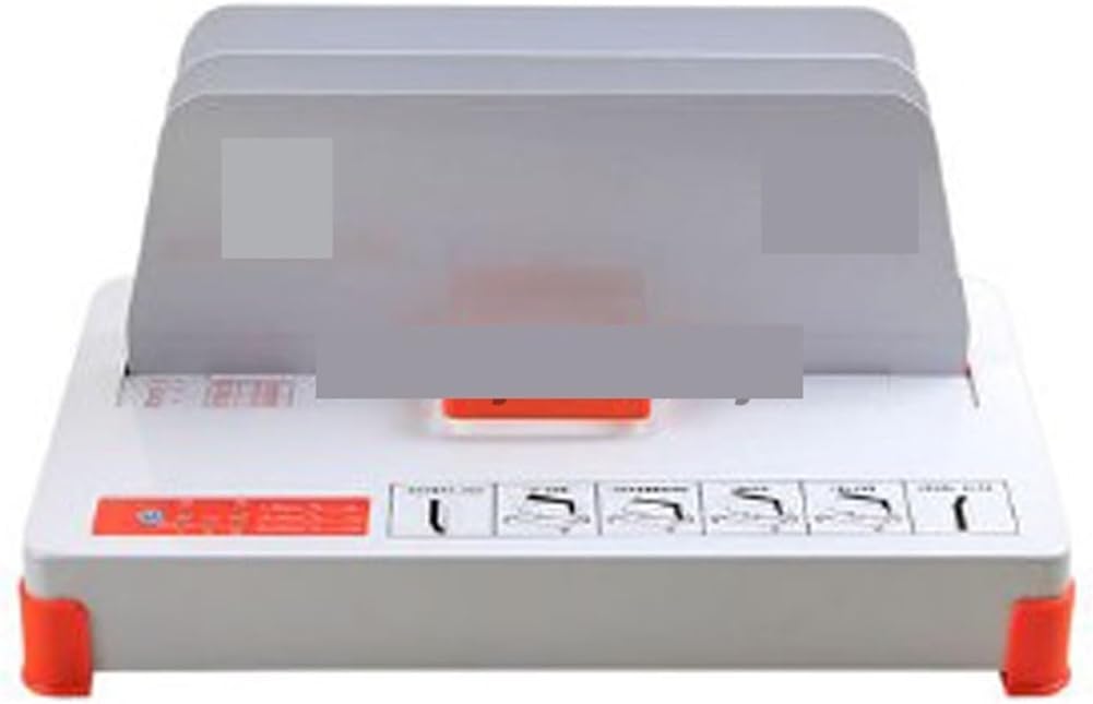 YXKJZHF Binding Machine, 5CM Thickness Hot Melt Binding Machine Financial Tender Contract Automatic Small Electric Binding Machine