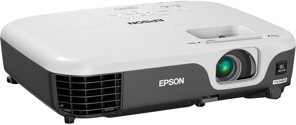 Epson VS315W Projector (Portable WXGA Widescreen 3LCD, 2600 lumens color brightness, 2600 lumens white brightness, rapid setup)