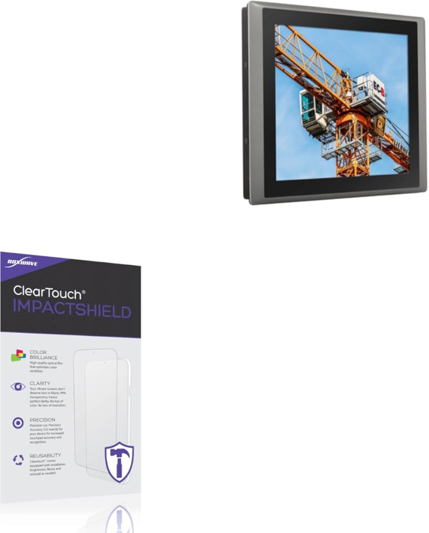 BoxWave Screen Protector Compatible With Cincoze CS-119/P1001 - ClearTouch ImpactShield (2-Pack), Impenetrable Screen Protector Flexible Film