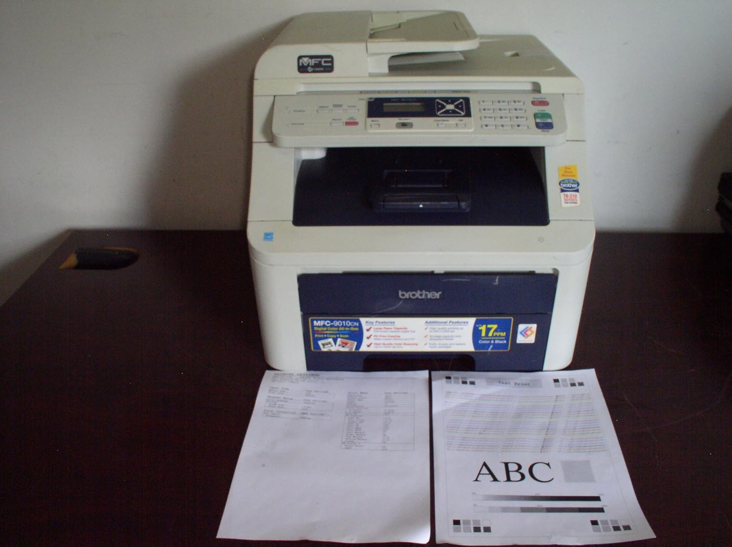 Brother MFC-9010CN Digital Color All-in-One Printer with Networking
