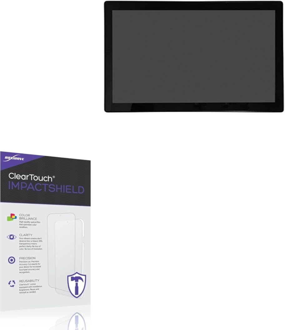 BoxWave Screen Protector Compatible With Mimo M18568C-OF - ClearTouch ImpactShield (2-Pack), Impenetrable Screen Protector Flexible Film