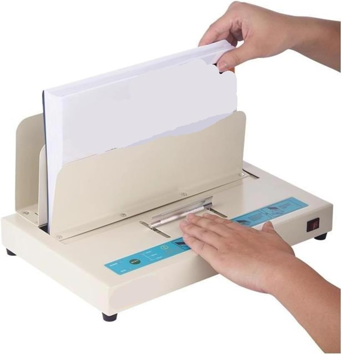 Binding Machine, Thermal Binding Machine 500 Sheets 50mm Binding Thickness A3(Short Edge)/A4/A5 Document