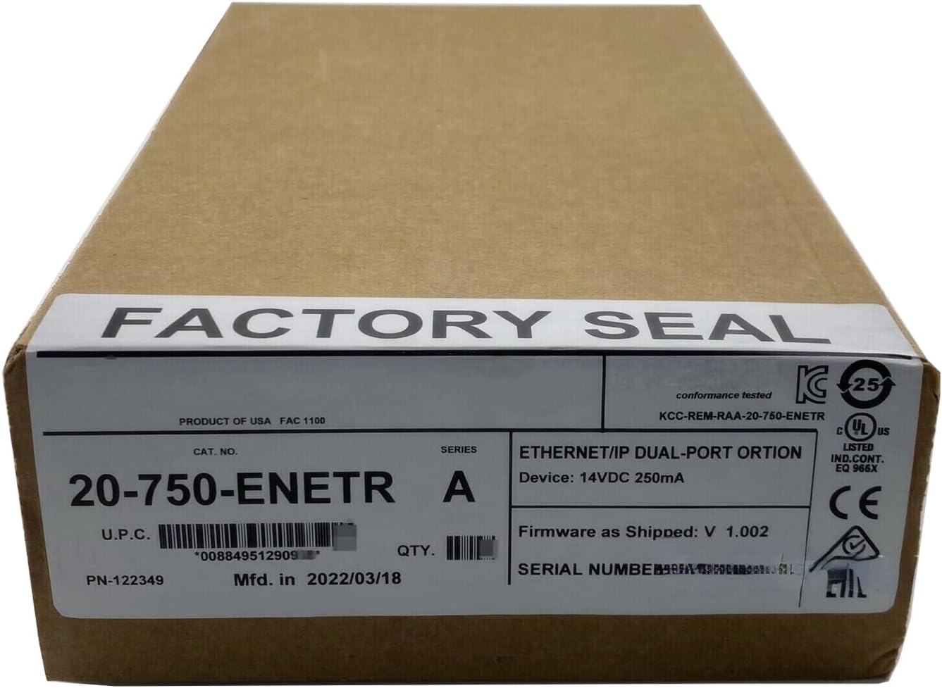 CungSu 20-750-ENETR New and Sealed in Box 20750ENETR