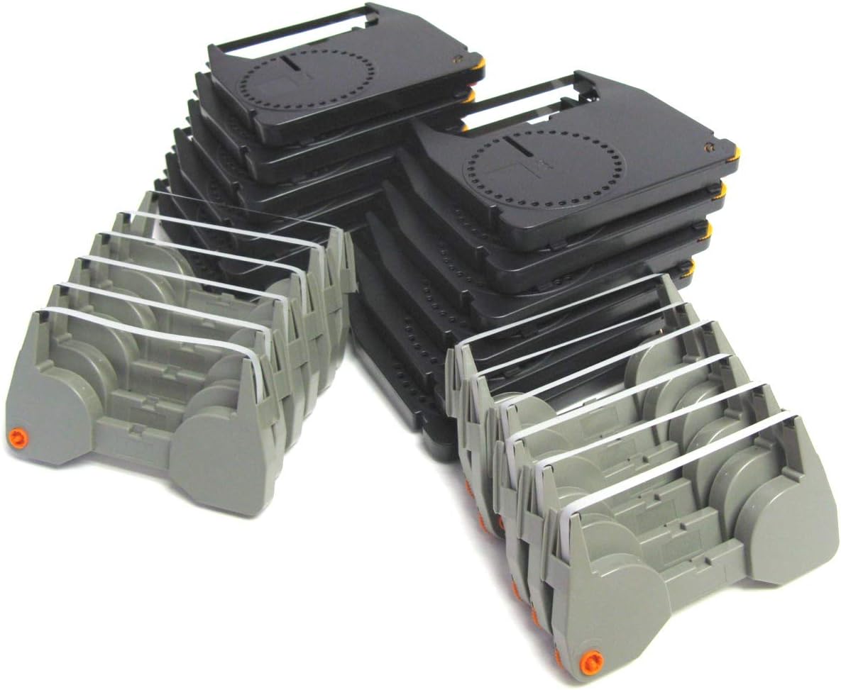 Around The Office Compatible Replacement Combo Pack of 12 Typewriter Ribbons & 12 Correction Lift Off Tapes for IBM Wheelwriter 30 Typewriter