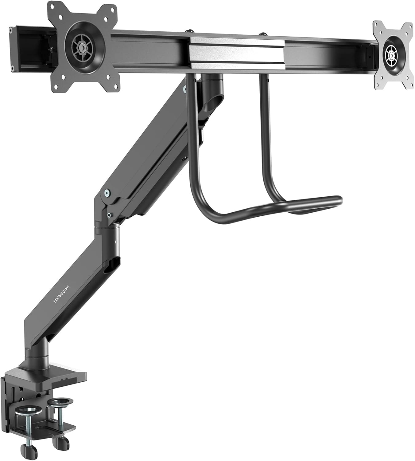 StarTech.com Desk Mount Dual Monitor Arm - Ergonomic Monitor VESA Mount 32