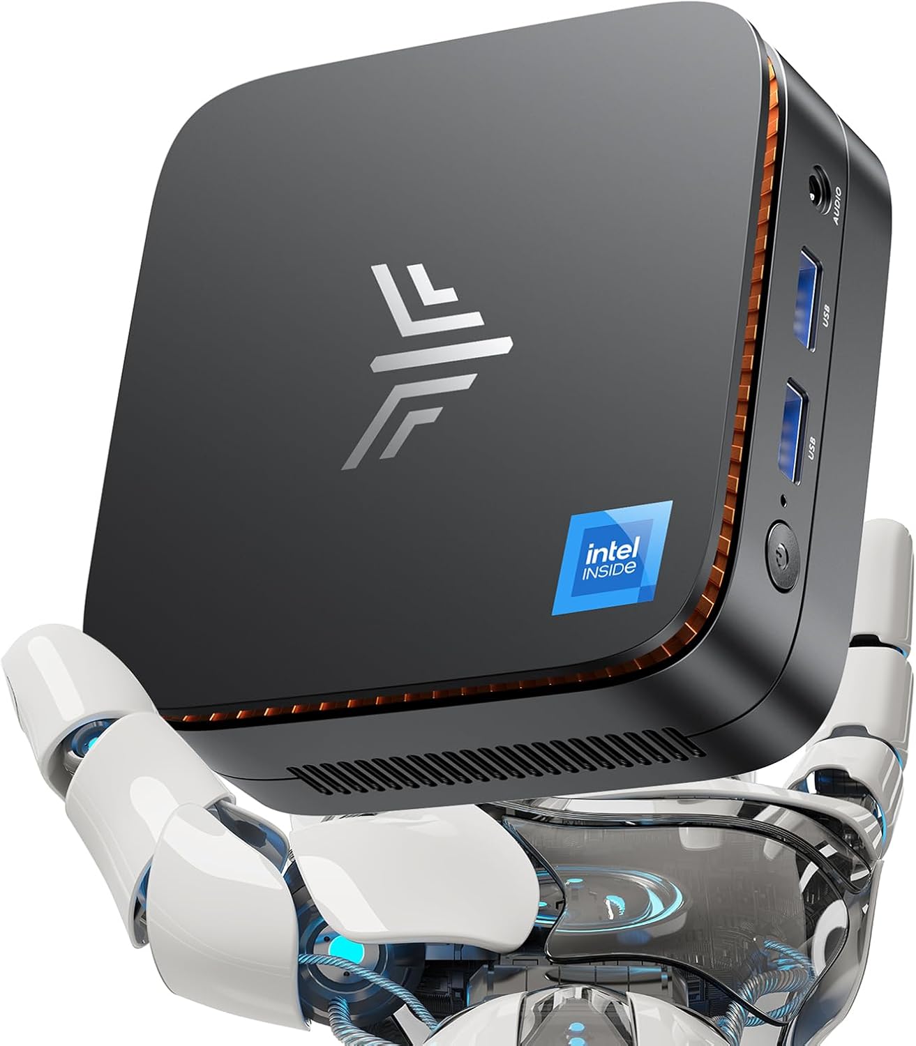 KAMRUI Mini PC, Essenx E1 Desktop Computer N95(up to 3.4GHz) Mini Computers 16GB RAM 512GB SSD Micro PC, Mini Tower Desktop PC Support 4K HDMI, Dual WiFi, BT4.2 for Business Home Office