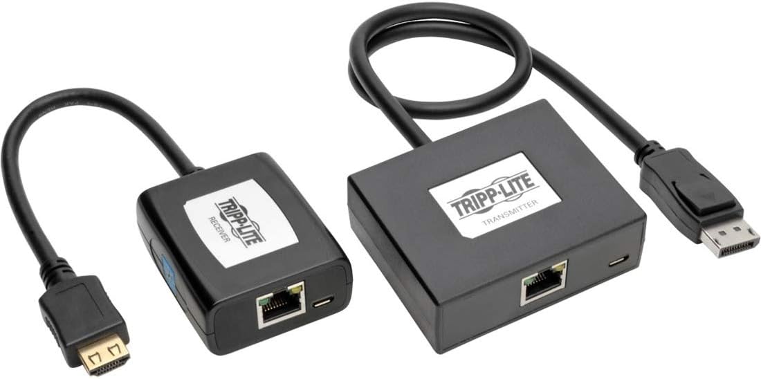 Tripp Lite B150-1A1-HDMI Display Port to HDMI Over Cat5/6 Extender Transmitter & Receiver