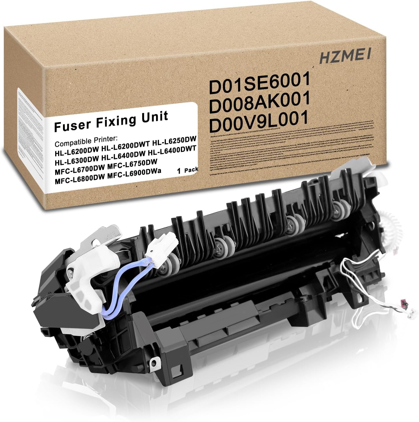 D008AK001 D01SE6001 D00V9L001 Fuser Unit Replacement for Brother HL-L6200DW HL-L6300DW HL-L6400DW HL-L6400DWT MFC-L6700DW MFC-L6800DW MFC-L6900DW Series Printers
