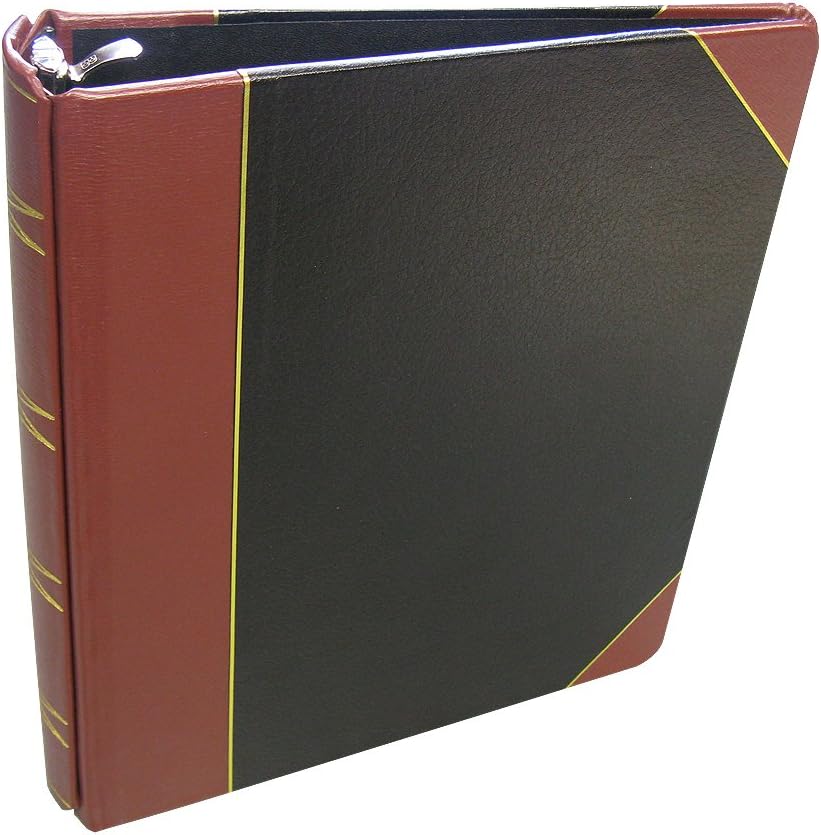 Corpkit Corporate Records, 3 Ring Minute Book: 1/4 Bind Leather Binder, 8.5 x 11- Binder only