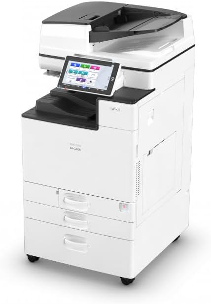 RICOH IM C2000 Color Laser Multifunction Copier - 20ppm, Copy, Print, Scan, Auto Duplex, Network Connectivity, WiFi, Postscript3 Supplement (Renewed)