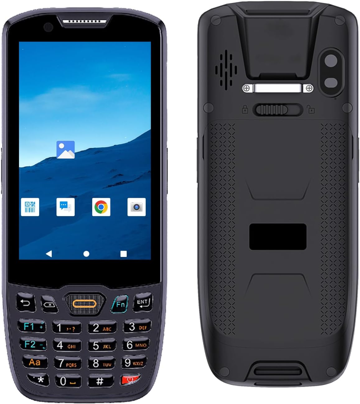 Kayoote Android Barcode Scanner, 4GB RAM 64GB ROM Android 13 Handheld Terminal with Barcode Scanner, 4 inch Handheld PDA Data Terminal