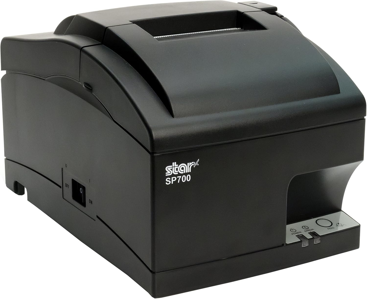 Star Micronics SP742ME Ethernet (LAN) Impact Receipt Printer with Auto-cutter and Internal Power Supply - Gray
