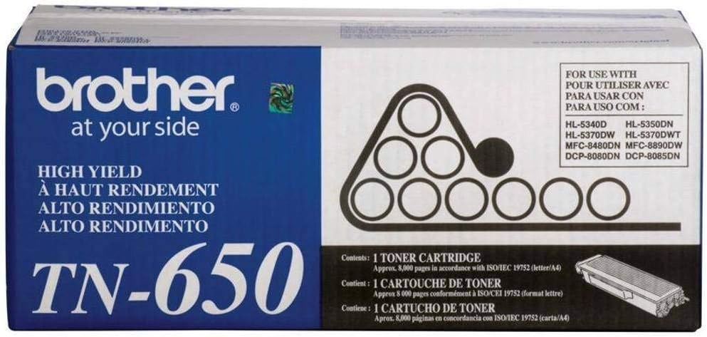 Brother TN-650 Toner Cartridge ( Black , 1-Pack )