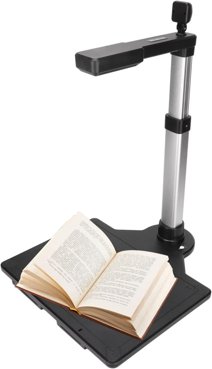 Yunseity Document Camera, 10 Million Pixels 2 Million Pixels Dual Lens HD USB Scanner with Auto Focusing OCR Technology, for A3 A4 Documents Online Teaching Business Meetings