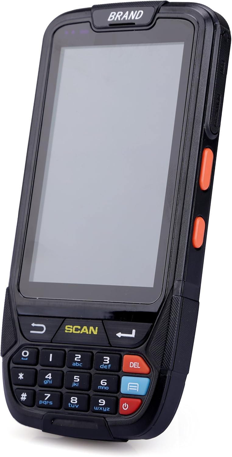 Handheld PDA Scanners and Terminals Bluetooth, Precise Transmission Scan Engine, 2D Barcode Scanner, WiFi & BT, A-GPS, Android 7.0 for Warehousing, Industrial Data Collection (2D Honeywell n3680)
