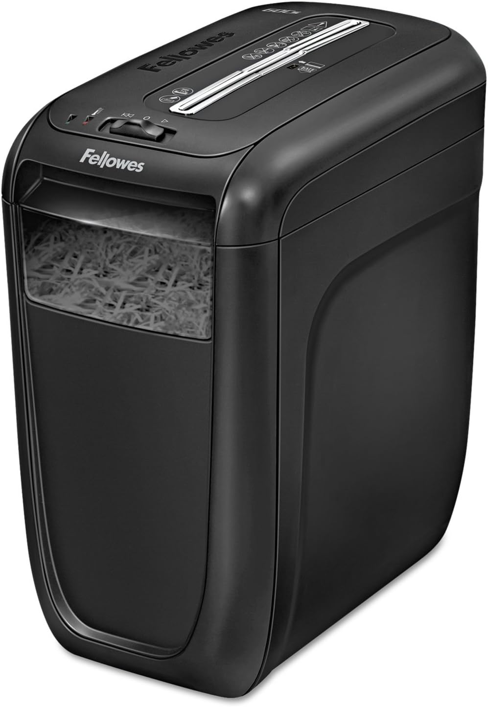 Fellowes 4606001 Cross-Cut Shredder, 10Sht Cap, 9-1/4-Inch x14-5/8-Inch x16-Inch, Black