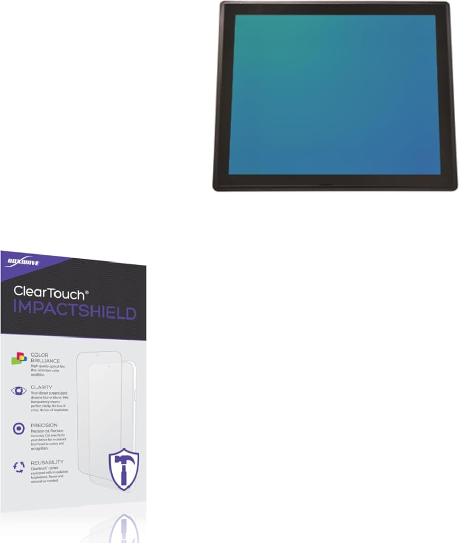 BoxWave Screen Protector Compatible With Mimo M19024C-OF - ClearTouch ImpactShield (2-Pack), Impenetrable Screen Protector Flexible Film