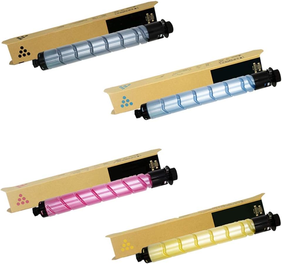 Toner Pros (TM Compatible [High Yield] Toner (821255, 821256, 821257, 821258) for Ricoh SP C840 C842 Printers (4 Color Pack) - Black 43,000 and Colors 34,000 Pages