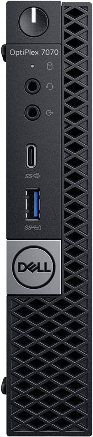 Dell OptiPlex 7070 Business Micro Desktop Computer, Intel Octa-Core i7 9700T Up to 4.3GHz, 32GB DDR4 RAM, 1TB PCIe SSD, 802.11AC WiFi, Bluetooth 5.0, Displayport, Type-C, windows 11 Pro (Renewed)