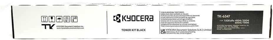 KYOCERA Genuine TK-6347 Black Toner Cartridge for TASKalfa 4004i, 5004i, 6004i, 7004i (1T02XF0US0)