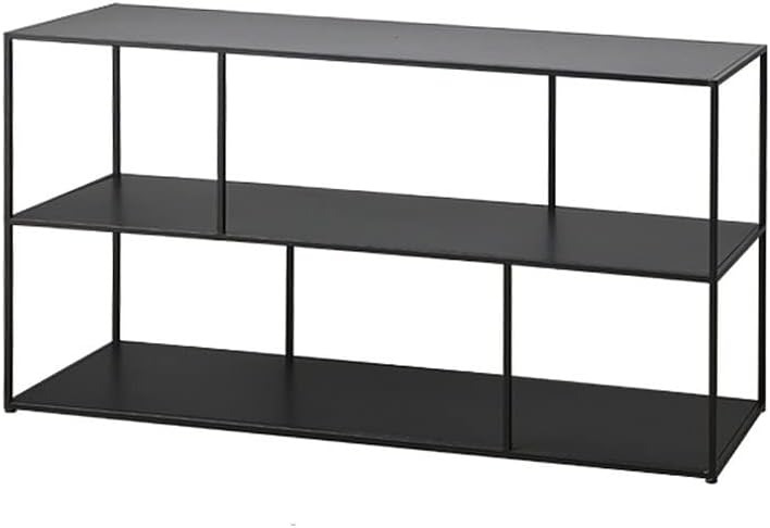 moisture Bookshelves Metal Bookshelf Living Room Sofa Side Table Floor-to-Ceiling Rack Storage Bookcase Office Storage Display Rack Indoor Bookshelf (Color : A)