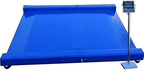 Optima Scales OP-917-HD-5000 Heavy Duty Large Platform Drum Scale - 5000 x 1 lb