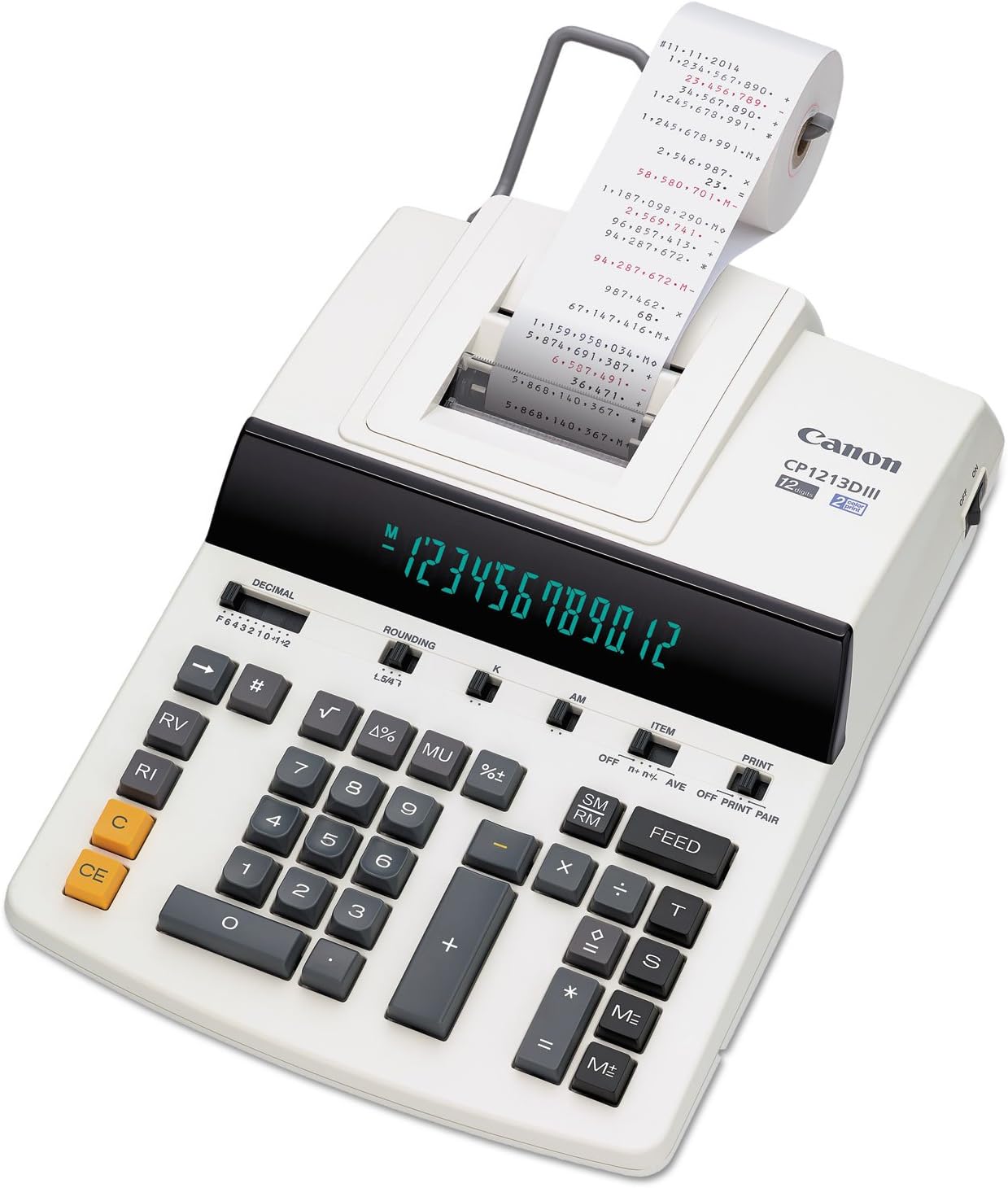 Canon - Calculator,Cp1213Diii,Wh
