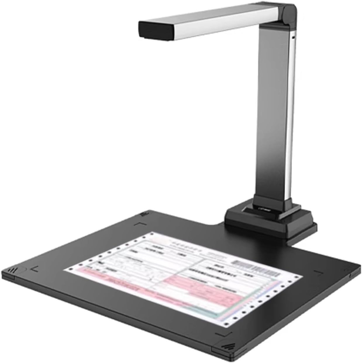 YHJLZNA Portable Document Scanner Camera,16MP Book Document Camera with Deskewing,Capture Size A4,OCR Book Scanner for Remote Lessons Office and Education,Compatible with Windows