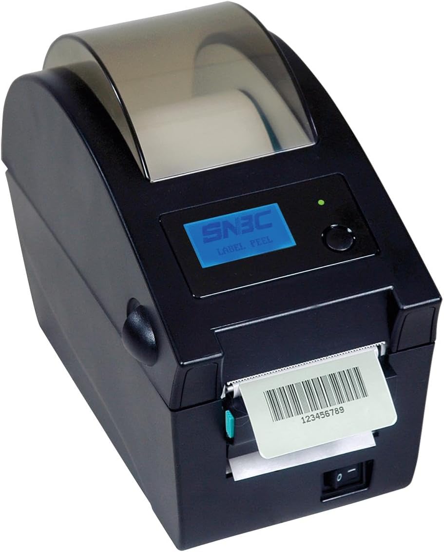 SNBC BTP-L520 Thermal Label Printer, Serial, Built-in Peeler, High-Speed 4