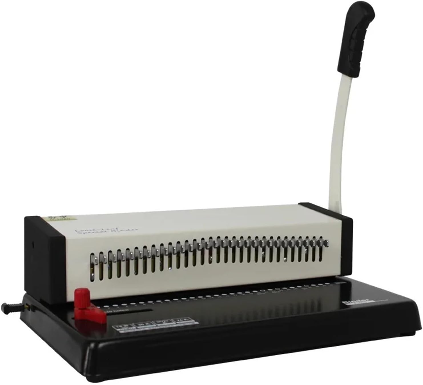 Binding Machines, H3018 Wire Binding Machine Ring Binding Punch Card Machine A4 30hole Manual Punching Machine 18 Sheets Punching Capacity