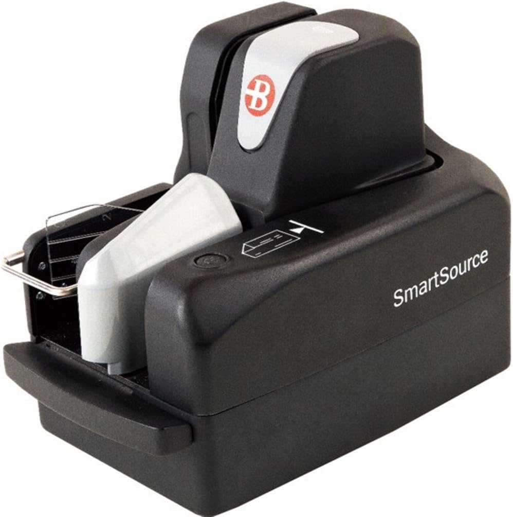 BURROUGHS Elite Check Scanner - 155DPM, 100 Feed Includes Endorser and OCR (Renewed)