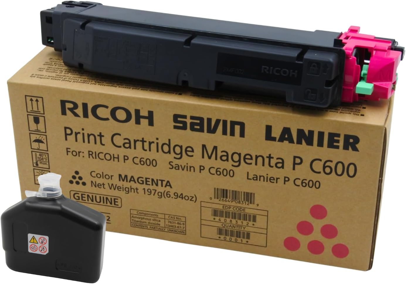 Ricoh Original Toner Cartridge - Magenta