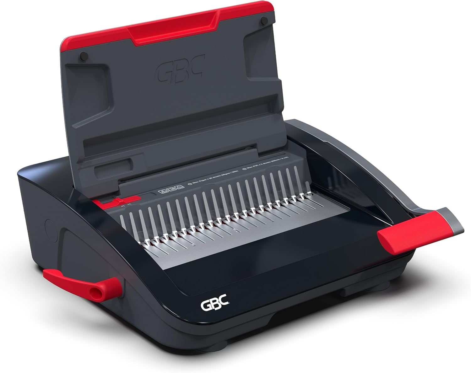 GBC Binding Machine, CB20 CombBind Punch and Bind Machine, Punches 20 Sheets, Binds 330 Sheets (WSM200025)