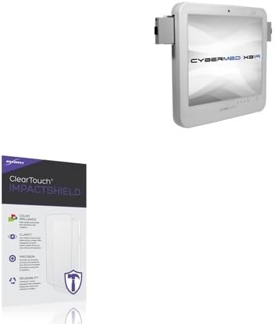 BoxWave Screen Protector Compatible With CyberMed PX19 - ClearTouch ImpactShield (2-Pack), Impenetrable Screen Protector Flexible Film