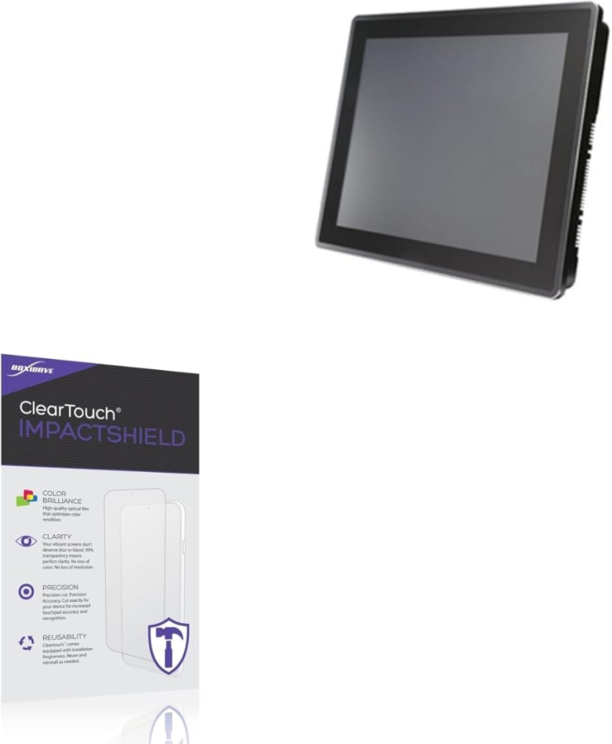 BoxWave Screen Protector Compatible With Acentsys FS-P119 - ClearTouch ImpactShield (2-Pack), Impenetrable Screen Protector Flexible Film