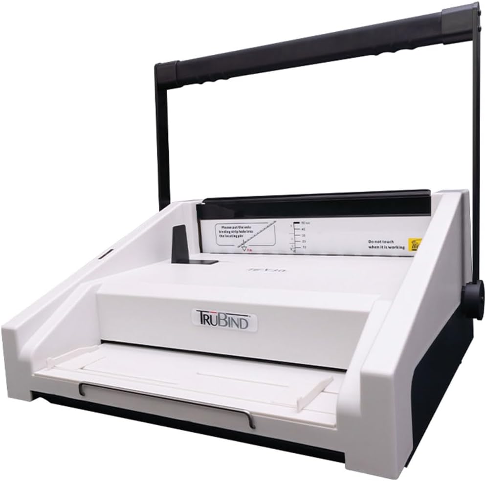 TruBind Hot Knife Velobind Binding Machine | 22 Sheet Punch Capacity | Bind up to 425 Sheets | 10 Second Bind Cycle | 1