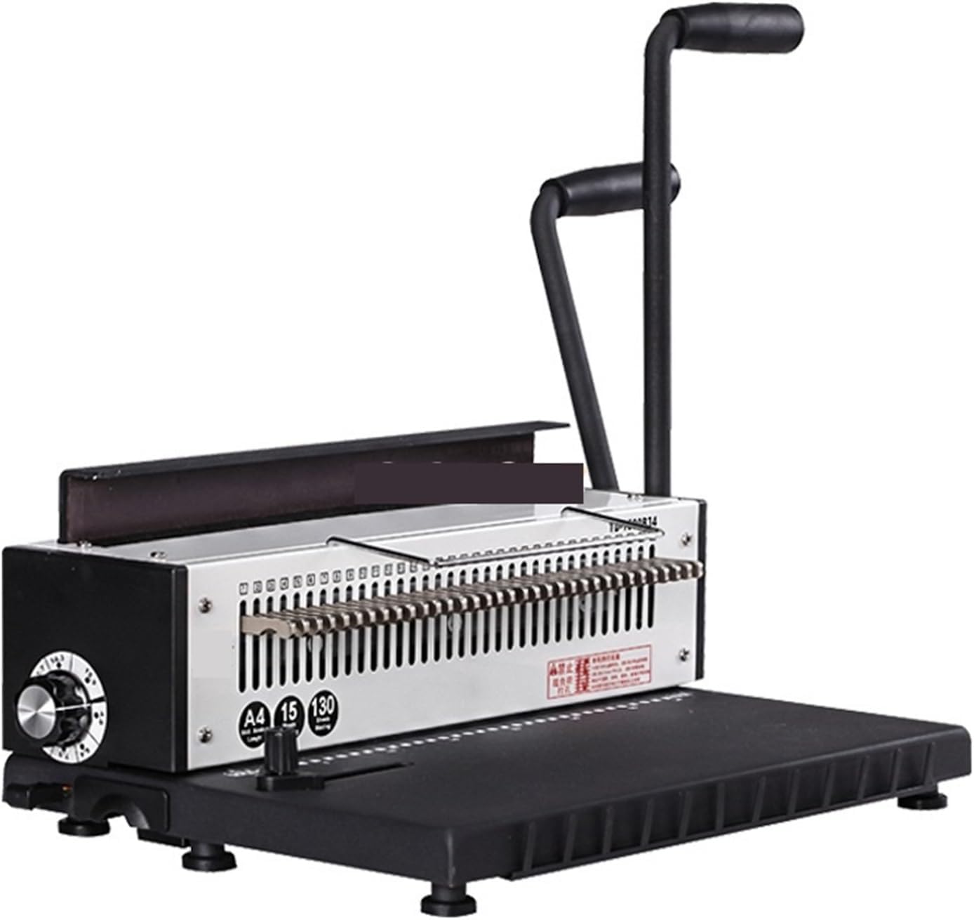 Binding Machines, Iron Ring Binding Machine Manual 8-inch A5 Calendar Hanging Punching and Pressing Double Line